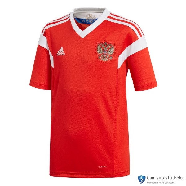 Tailandia Camiseta Seleccion Rusia Primera equipo 2018